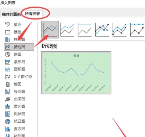 excel怎么插入折线图？简单的操作流程！